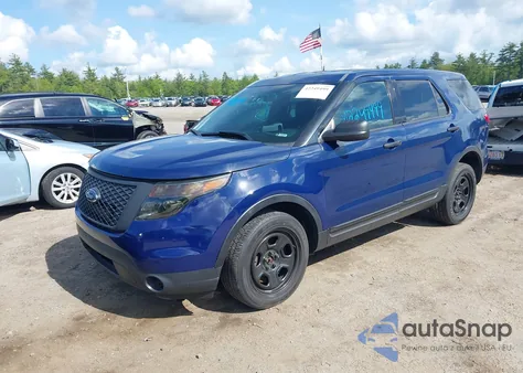 2015 Ford Police Interceptor из США, поврежденный, VIN 1FM5K8AT8FGC08890